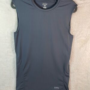Eastbay Sleeveless Dark Gray Athletic Shirt – Lightweight Performance